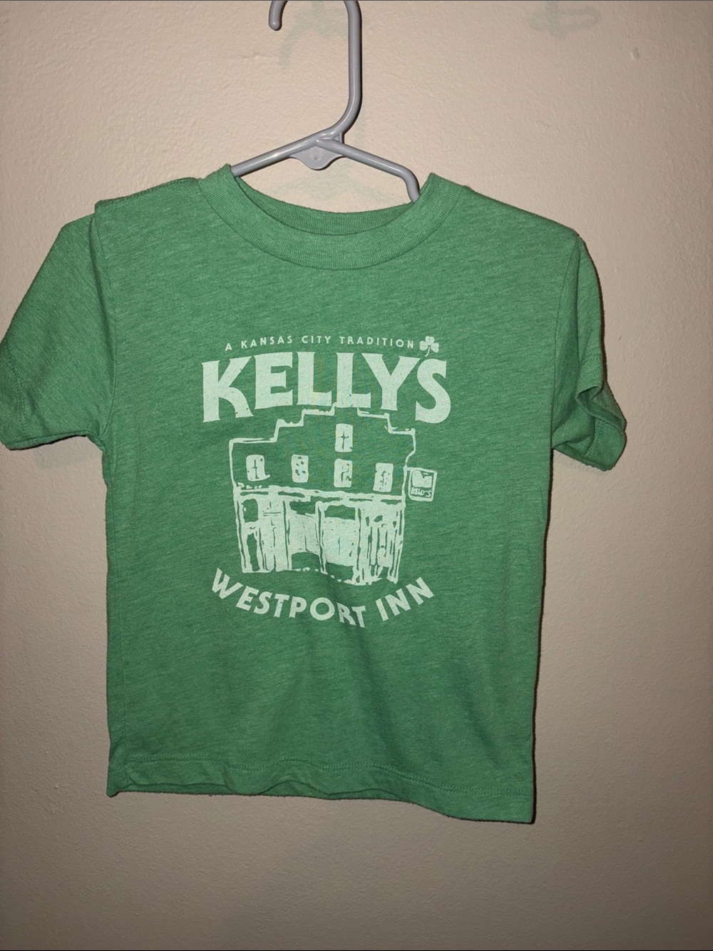 Bella Canvas Green Kids Kelly's Westport Inn Graphic Tee